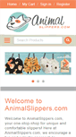 Mobile Screenshot of animalslippers.com